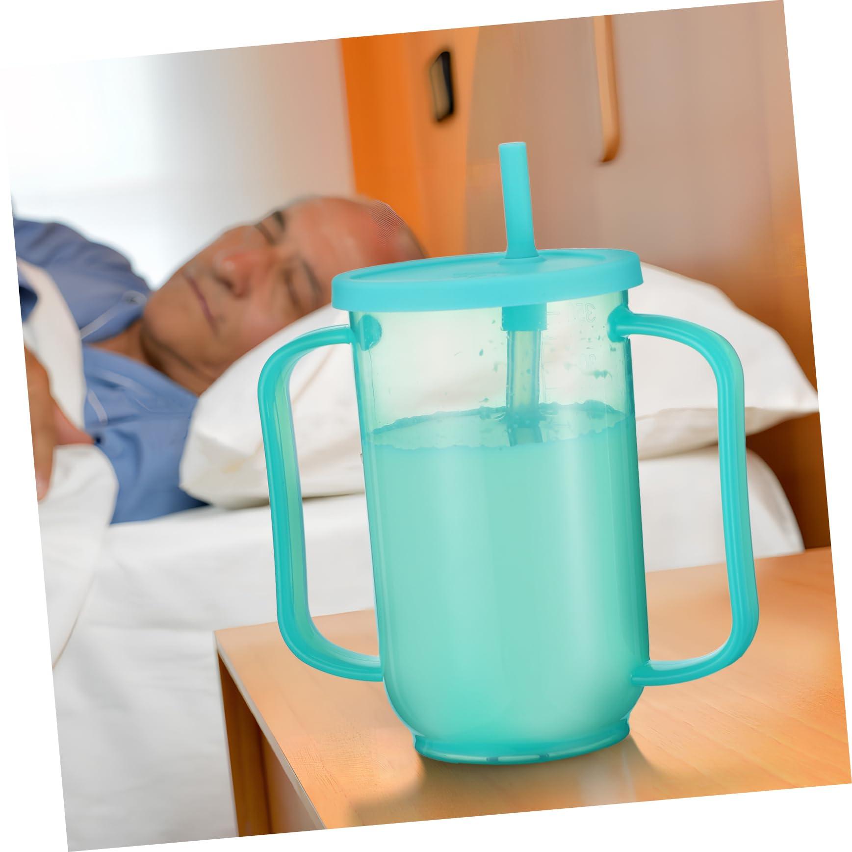 Angoily Angoily Elderly Care Cup Unbreakable Drinking Cup Liquid Feeding Cup Choking Prevent Cup Convalescent Feeding Cup Disabled Patient Water Cup Cups Maternity Drink Water Cup Drinking Mug