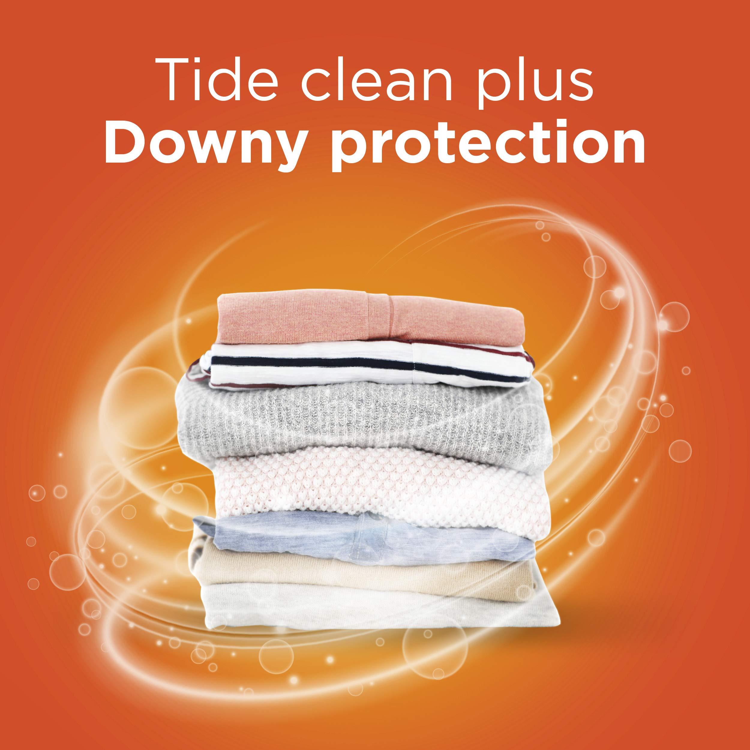 Tide Tide PODS with Downy, Liquid Laundry Detergent Pacs, April Fresh, 3 Bag Value Pack, 75 count