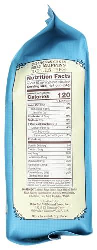 Bob\'s Red Mill Bob\'s Red Mill Unbleached White All-Purpose Flour, 5 LB (Pack Of 4)