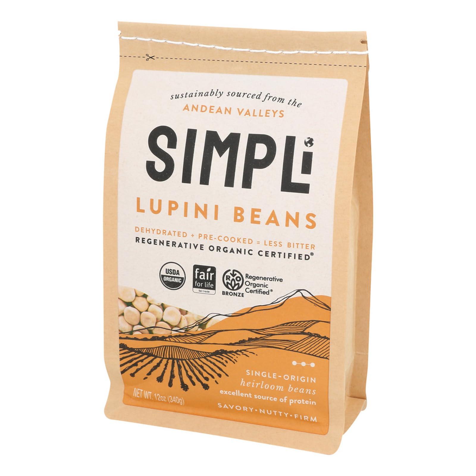 SIMPLi SIMPLi Regenerative Organic Certified Lupini Beans