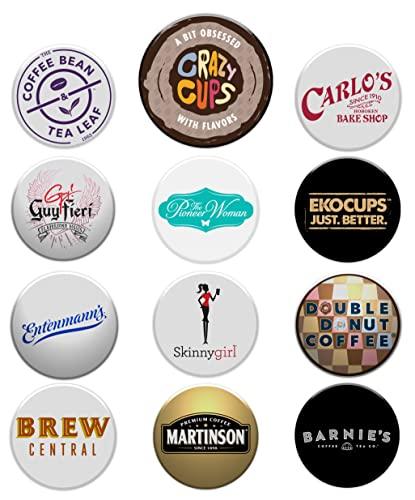 Crazy Cups Flavored Decaf Coffee Pods Variety Pack, Great Mix of Decaffeinated Coffee Pods Compatible with all Keurig K Cups Brewers, 40 Count Bulk Pack