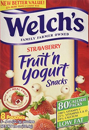 Welch's Welch's Strawberry Fruit'n Yogurt Snacks 8 Pouches