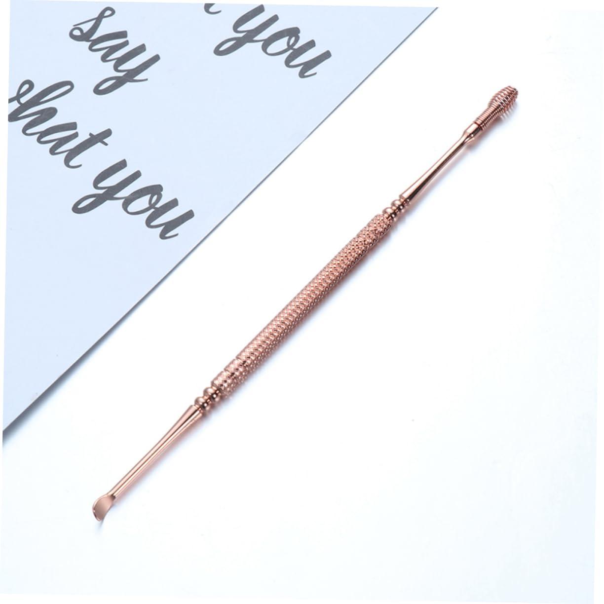 Healeved 5pcs Ear Spoon Earwax Removal Tool Ear Cleaner Ear Picking Spoon Earwax Spoon Ear Wax Removal Tool Clean Tool Home Earpick Ear Clean Accessory Wax Curette Earwax Cleaning Tool