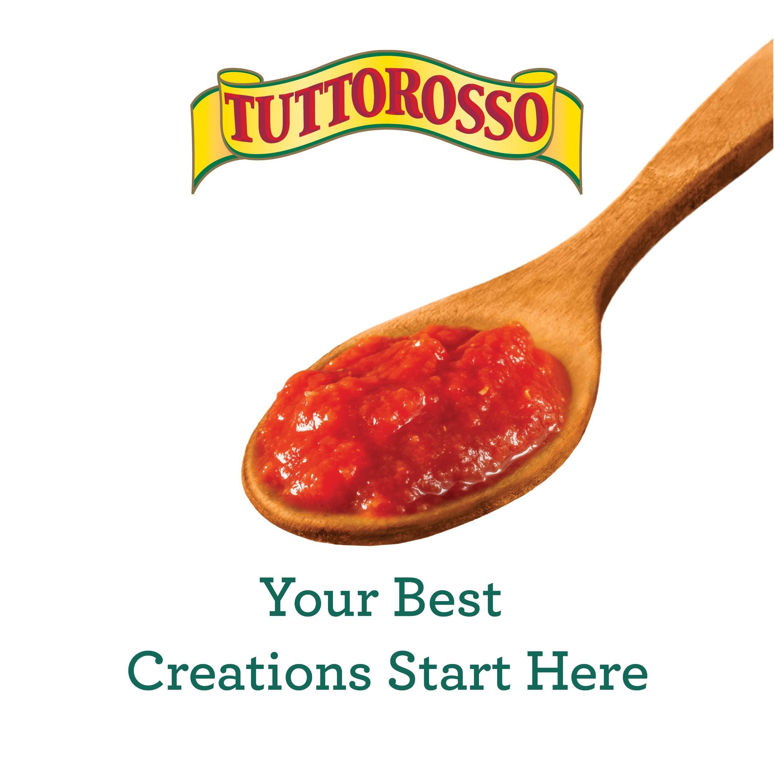 Tuttorosso Tuttorosso Tomato Puree, Gluten Free and Vegetarian Recipe, 28 Ounce Can, 4-Pack