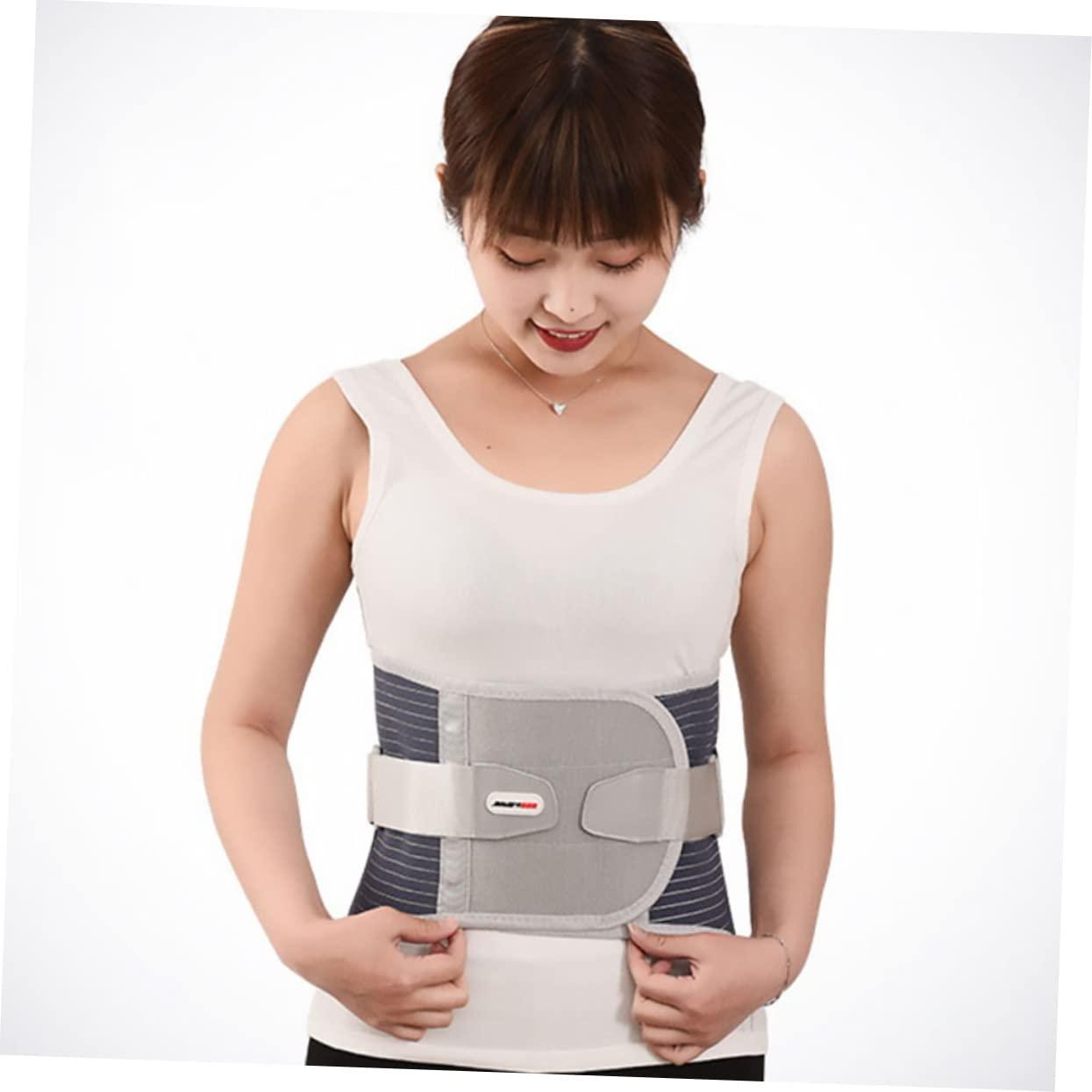 Healifty Waist Support Heated Brace Back Pad Heated Waist Belt Lumbar Support Brace Band Duty Belt Belt Compact Heating Brace Pure Cotton Work Cushion