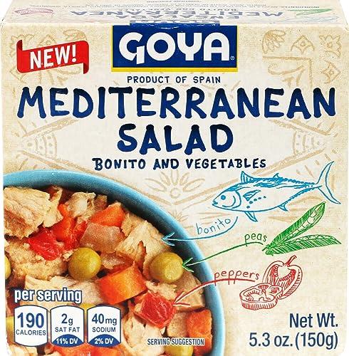 Goya Goya Foods Mediterranean Bonito and Vegetables Salad, 5.30 Ounce (Pack of 10)