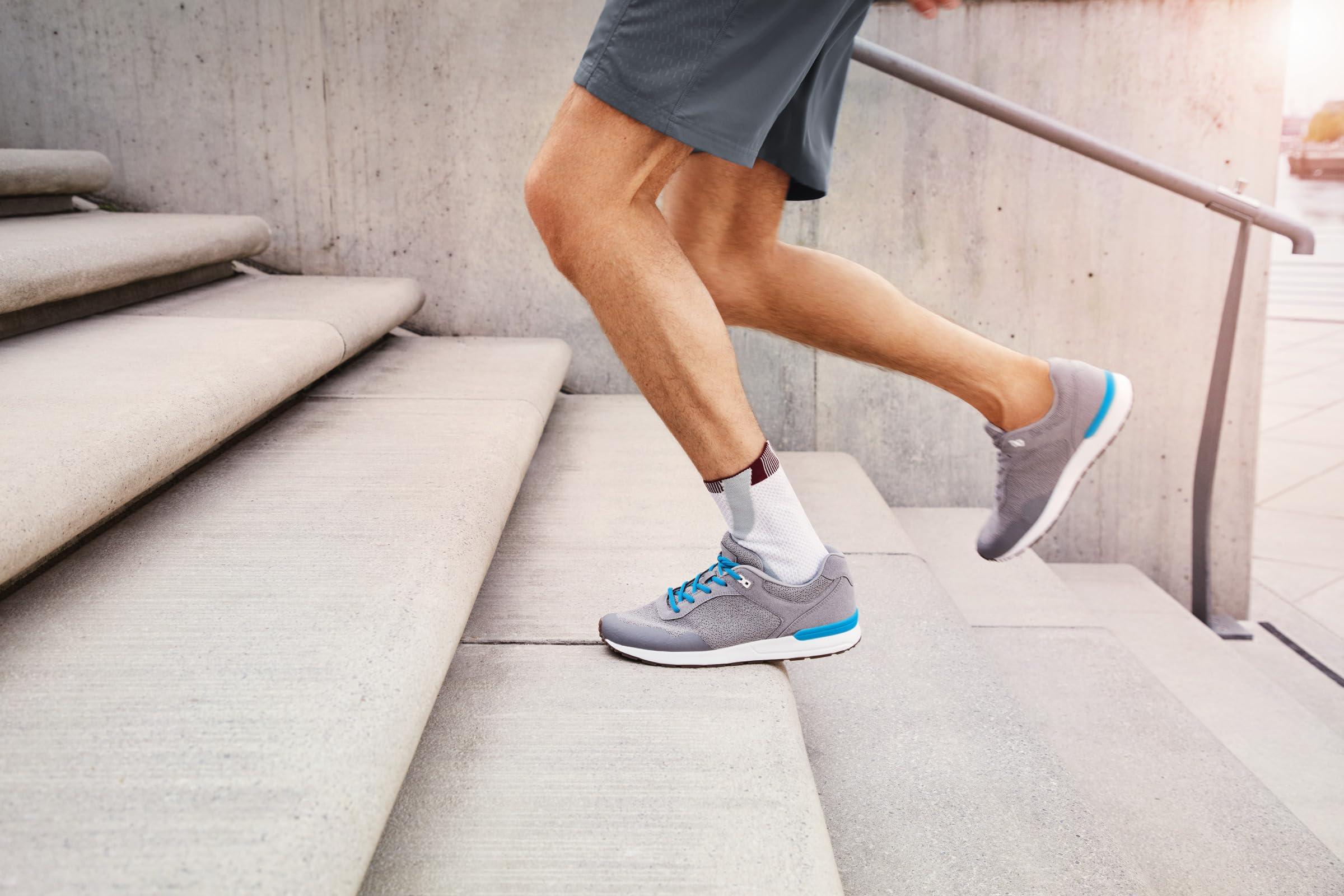 BSN Medical Actimove Professional Line AchilloMotion Achilles Tendon Support Achilles Tendonitis Relief, Achilles Tendon Bursitis Left/Right Wear Charcoal, Medium