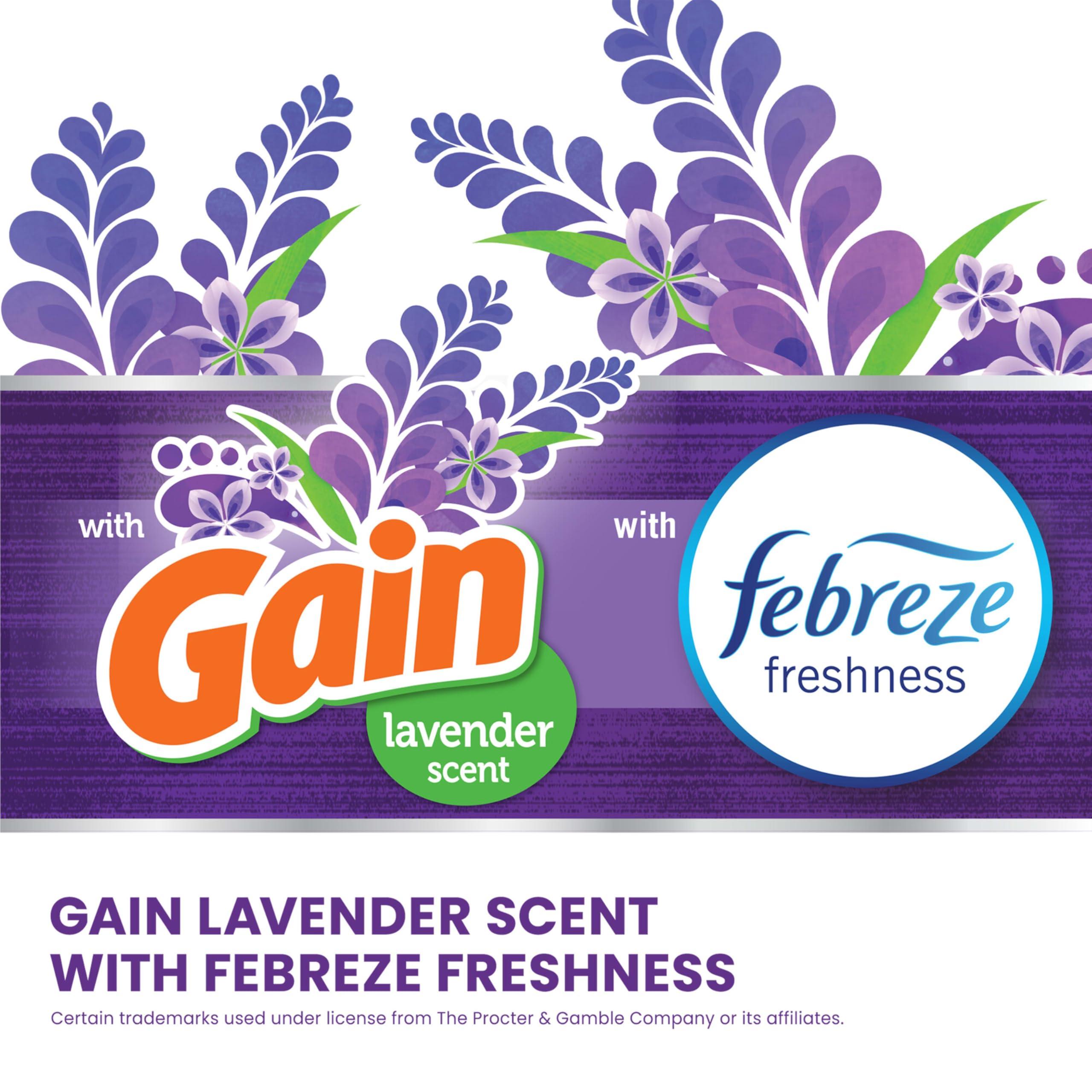Glad Glad ForceFlex Tall Kitchen Trash Bags, 13 Gal, Gain Lavender, 110 Ct, Pack May Vary