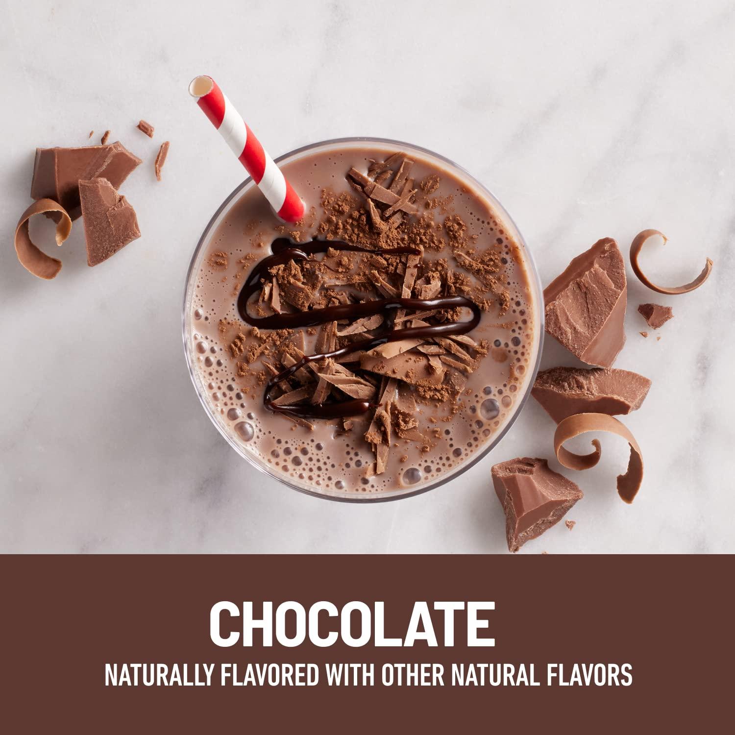 SlimFast SlimFast Protein Shake & Atkins Milk Chocolate Delight Protein Shake, 15g Protein, Low Glycemic, 2g Net Carb, 1g Sugar, Keto Friendly, 12 Count