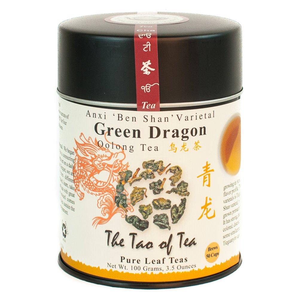 The Tao of Tea The Tao of Tea Green Dragon and Black Dragon Oolong Tea Bundle (3.5 Ounce Tins)