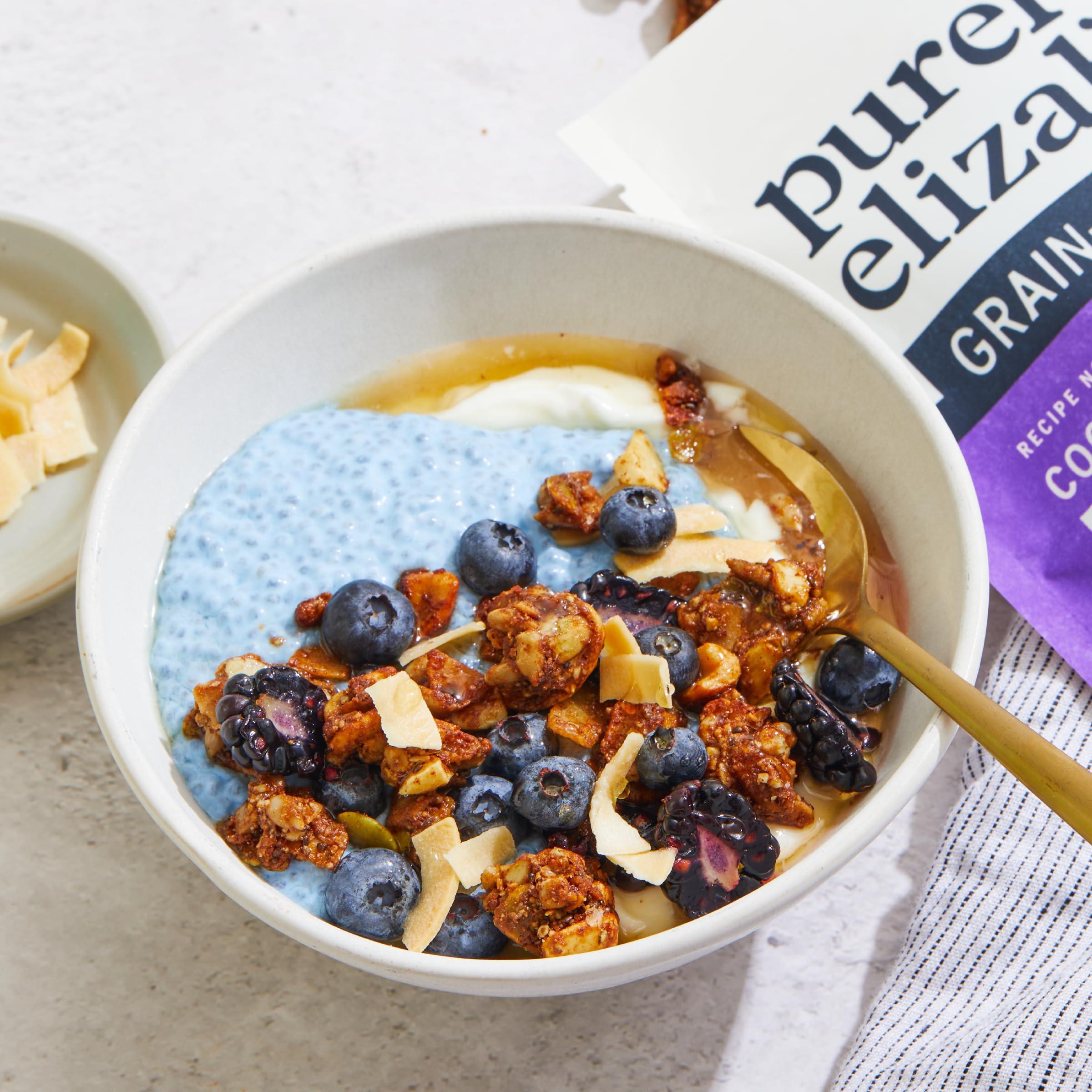 purely elizabeth Purely Elizabeth Coconut Cashew Keto Granola, Made with Nuts and Seeds, Grain-Free, Gluten-Free, Non-GMO (3 Ct, 8oz Bags)