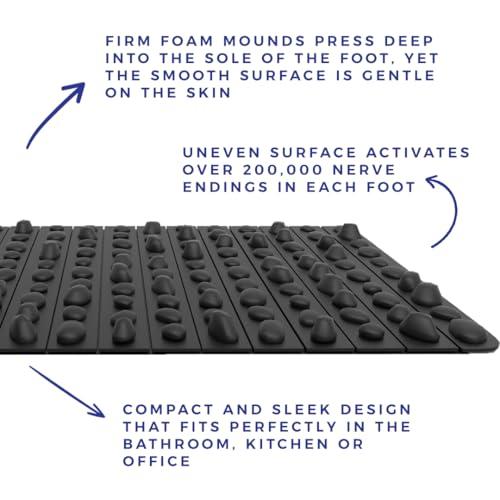 Spacer Mobility Spacer Mobility Rock Mat XL Therapeutic Foot Massage Mat Helps Stimulate Nerve Endings, & Improve Proprioception.