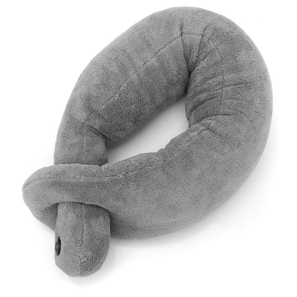 HURRISE Wrap Around Vibrating Massage Pillow,Vibrating Massaging Relax Muscles Relieve Stress For Trakk Travel Massage Pillow For Neck & Cervical Bed Pillows Relax Muscles Relieve Stress