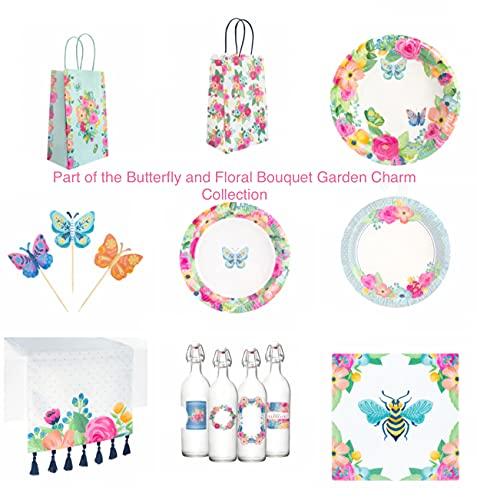MSPCI MSPCI Floral Bouquet Garden Charm Toppers Picks by Celebrate It Spring, 12 ct, Multicolor, 650765