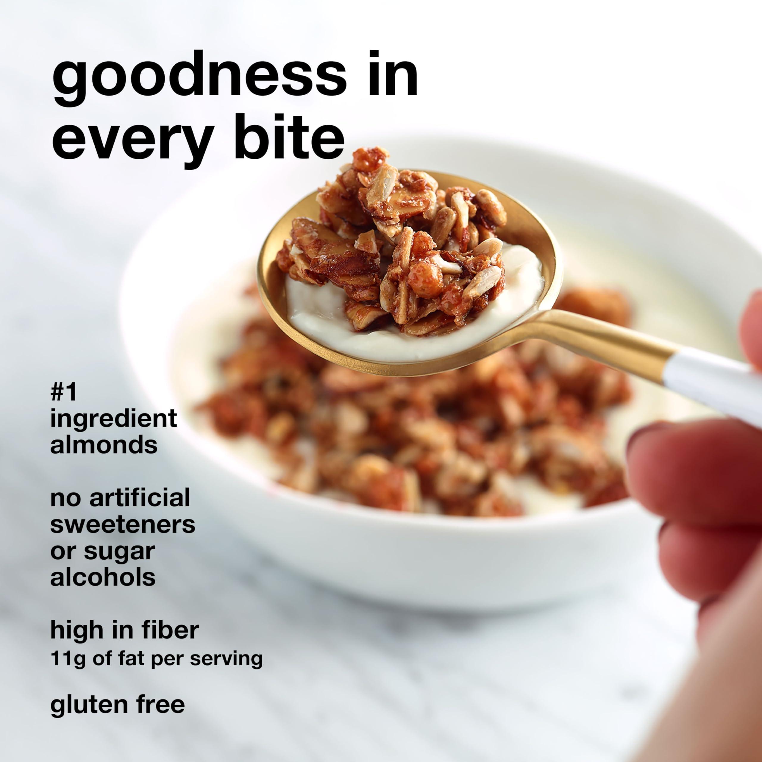 KIND KIND Zero Added Sugar Granola, Variety Pack, Apple Cinnamon Nut & Caramel Mocha Nut, Healthy Snacks, 5g Protein, Gluten Free, 2 Count