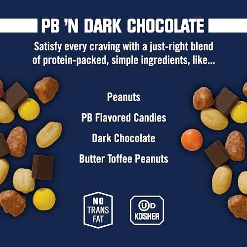 Kar's Kar\'s Nuts Variety Pack Trail Mix Snacks - Sweet \'N Salty Mix, Peanut Butter \'N Dark Chocolate 2 oz Single Serve Bags (Pack of 24)