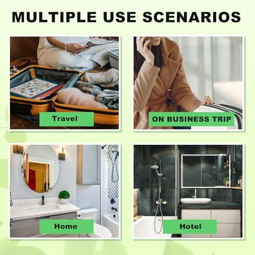 HAIFOTRVA HAIFOTRVA 100 Tubes Bulk Travel Size Toothpaste,Miniature 0.88oz(25g) Small Toothpaste Travel Size Bulk 1.3x3.93 inches Peppermint Mini Disposable Toothpaste for Hotel,Guests,Homeless,Charity