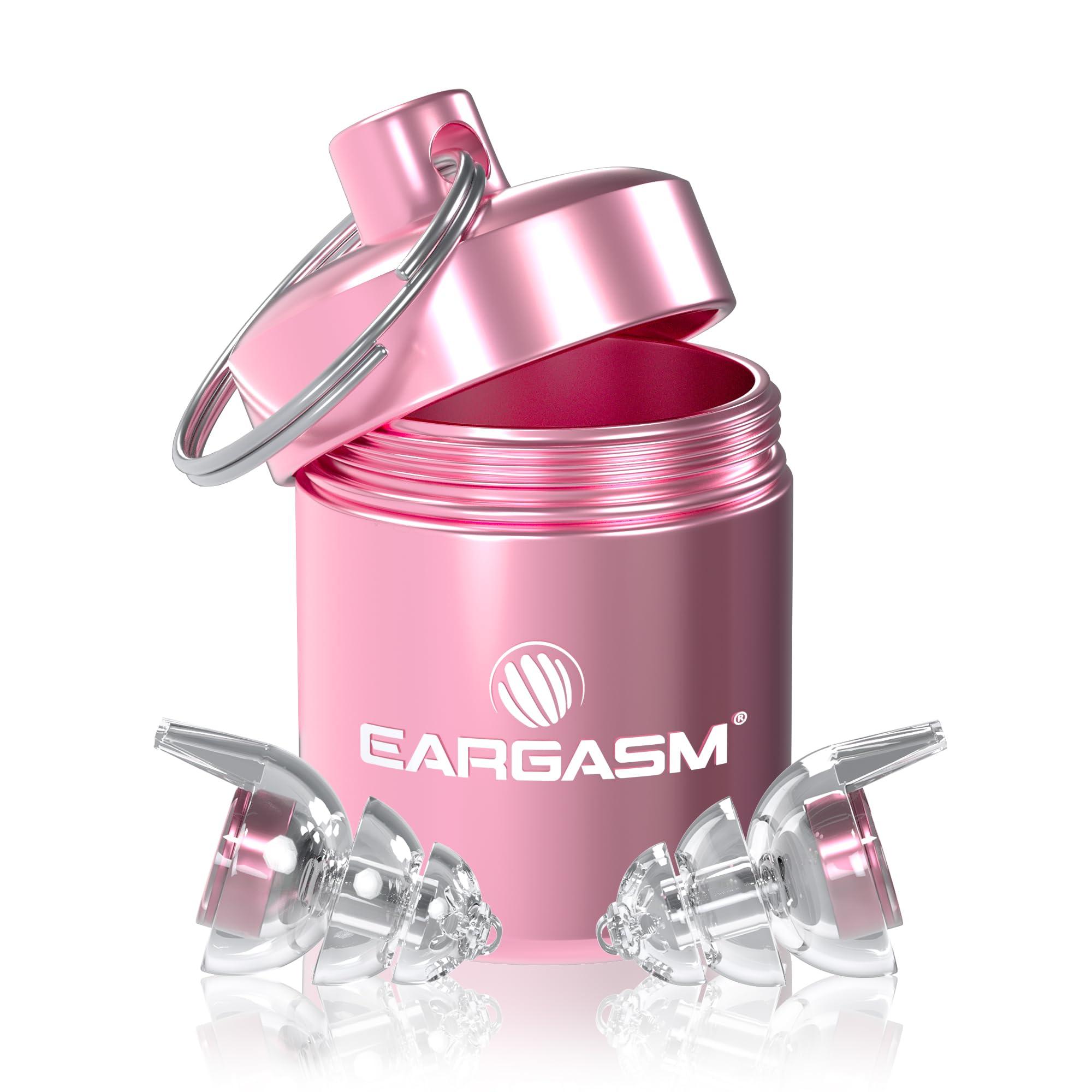 Eargasm Eargasm Smaller Ears Earplugs - Pink High Fidelity Filtered Noise Reducing Reusable Ear-Plugs for Kids, Women, Men - Hearing Protection for Live Concerts, Motorcycles, Festivals, Sporting Events
