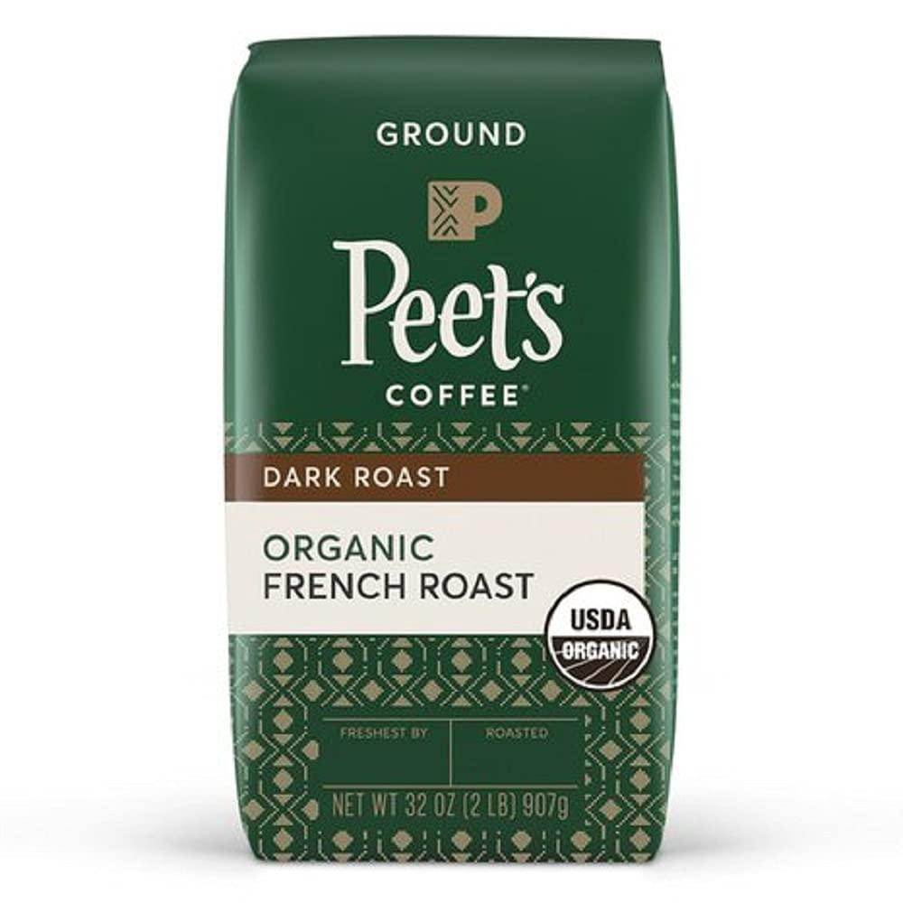 Peet's Coffee PEET'S Organic Ground French Roast, 32 Oz