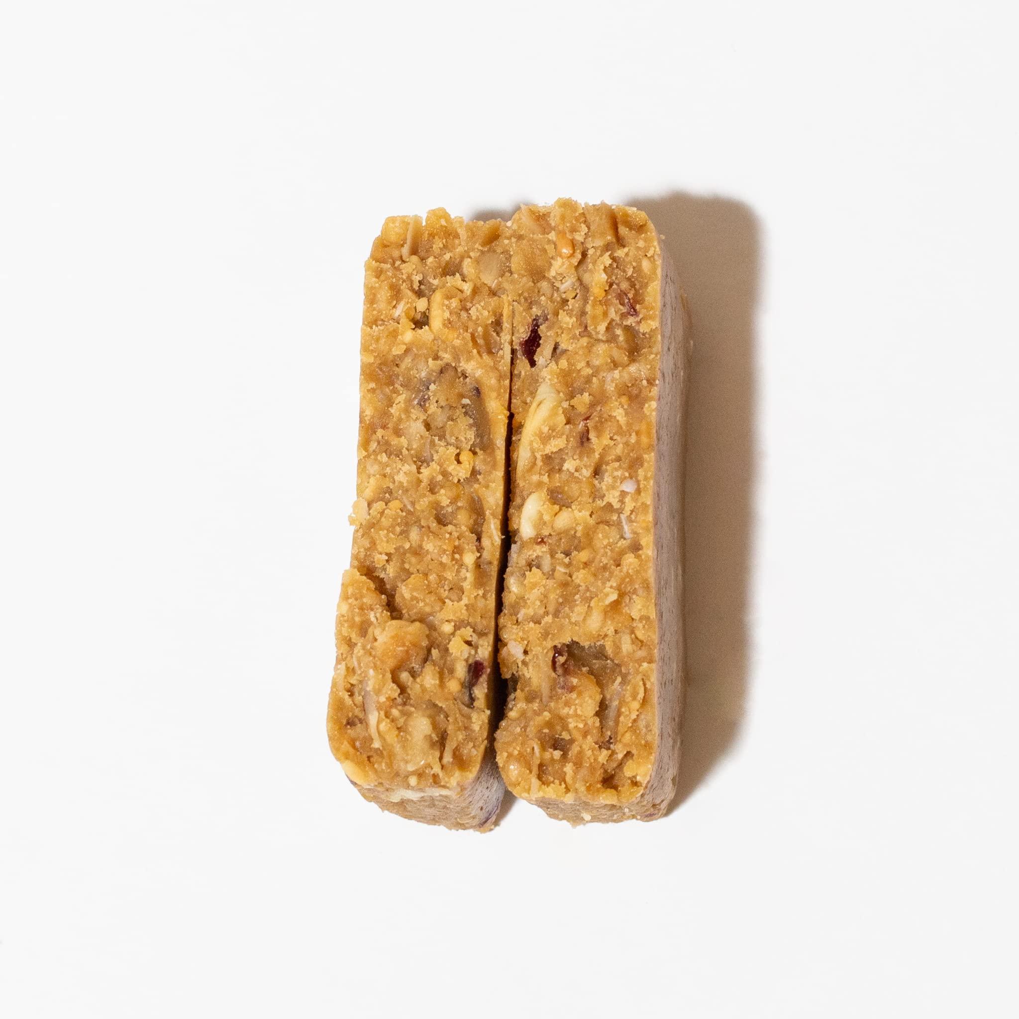 Big Spoon Roasters Big Spoon Roasters Nut Butter Bars Low Carb, High Protein Bars with Non GMO Pea Protein Energy Bars with Peanut & Pecan Butters Gluten Free, Soy Free, Lean Protein Bars 12 Count 1 Case Cherry Pecan