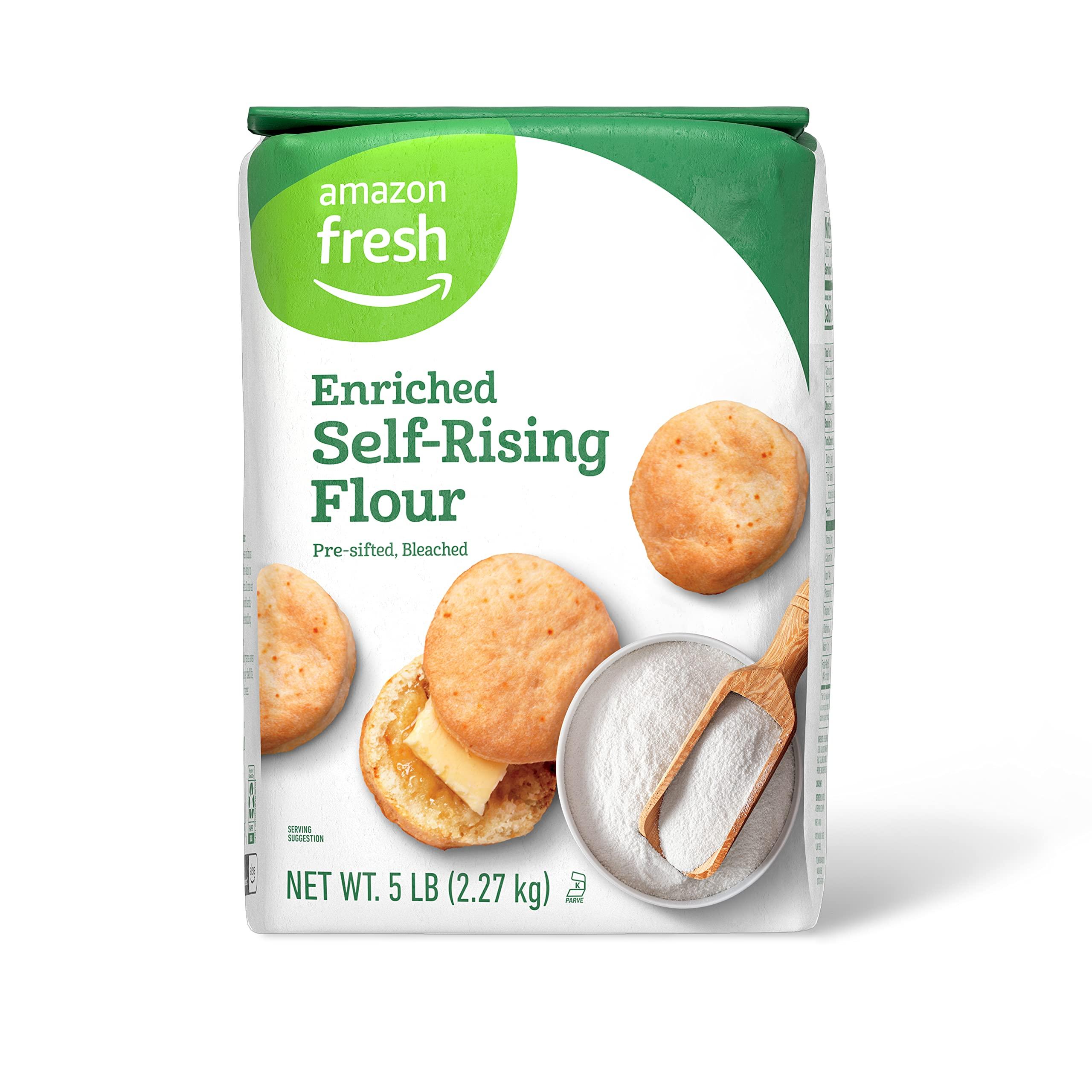 Amazon Fresh Amazon Fresh, Enriched Self Rising Flour, 5 lb