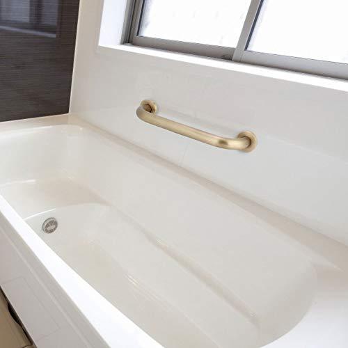 Crisis Shower Grab Bar, Brass Practical Safety Bathtub Hand Bar, Convenient Hotel Bathroom Wall Anti-Slip Handle for Pregnant Women Children Elderly, The Disabled, Injury