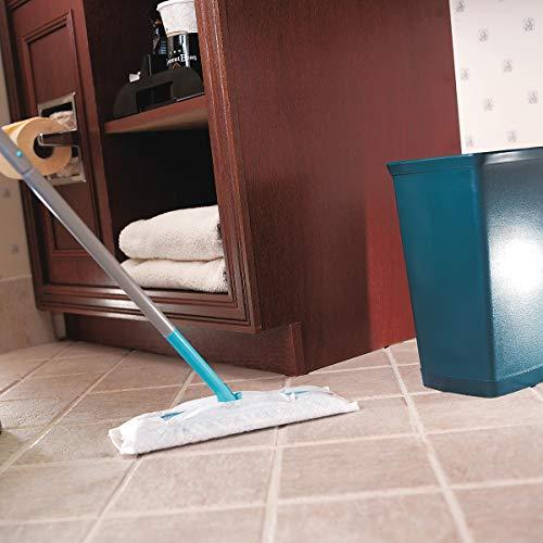 Swiffer Swiffer Sweeper Mop, 10 X 4.8 White Cloth Head, 46\" Green/silver Aluminum/plastic Handle