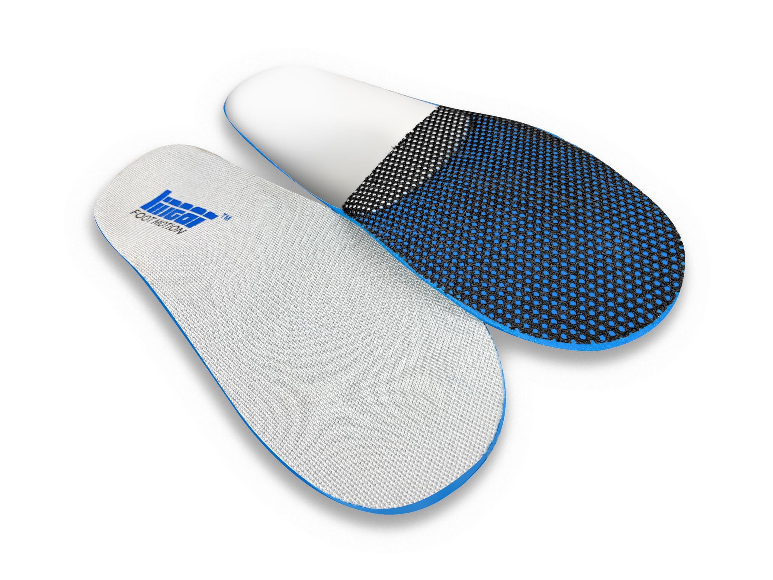 Linear Foot Motion Linear Foot Motion Orthotic Insoles for Men and Women - Prescription Grade Arch Support Inserts for Plantar Fasciitis Relief Mens 12 Plantillas para Zapatos De Hombre Talla 12
