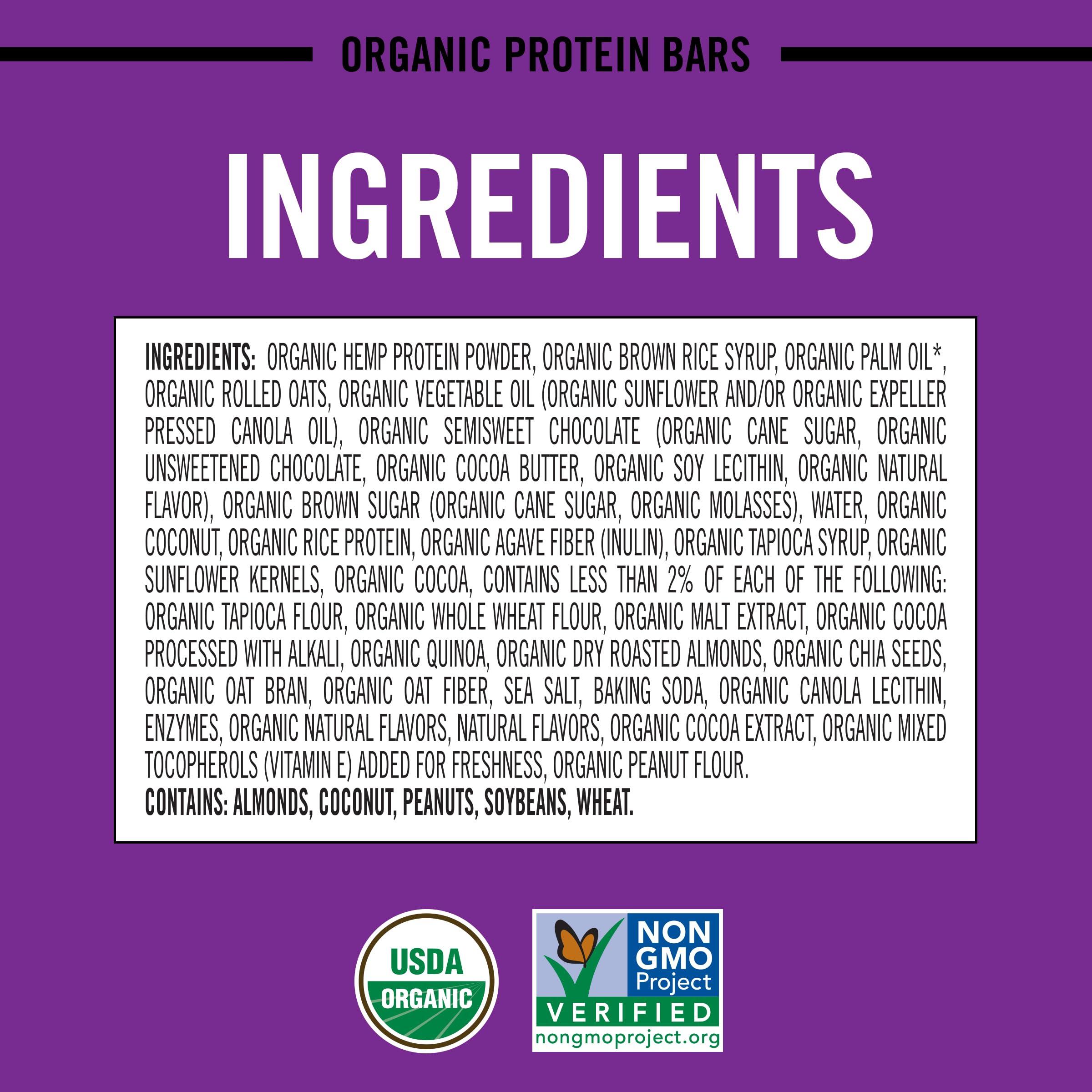 Dave\'s Killer Bread Dave\'s Killer Bread Double Chocolate Coconut Amped-Up Protein Bars 4 CT + 1 Branded Sticker Variety Pack