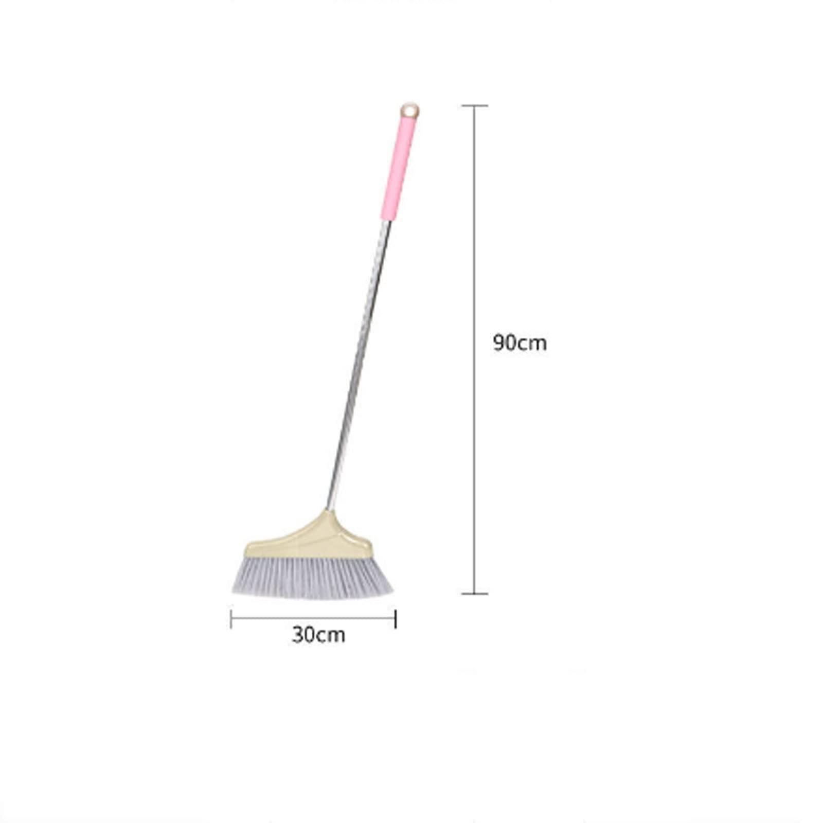 luckxuan Broom and Dustpan Set Broom Combination Household Lazy Sweep The Floor Windproof Dustless Broom Brooms and Dustpans