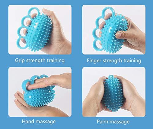 Techlove Techlove Four Finger Grip Ball, Palm Massage, Bump Stimulation, Hand Grip Exercise, Strength Recovery
