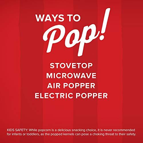 Orville Redenbacher's Orville Redenbachers Original Gourmet Yellow Popcorn Kernels, 30 Ounce, Pack of 6