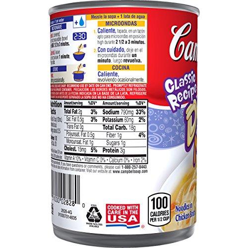 Campbell's Campbell's Condensed Soup, Double Noodle, 10.5 Ounce (Pack of 24)