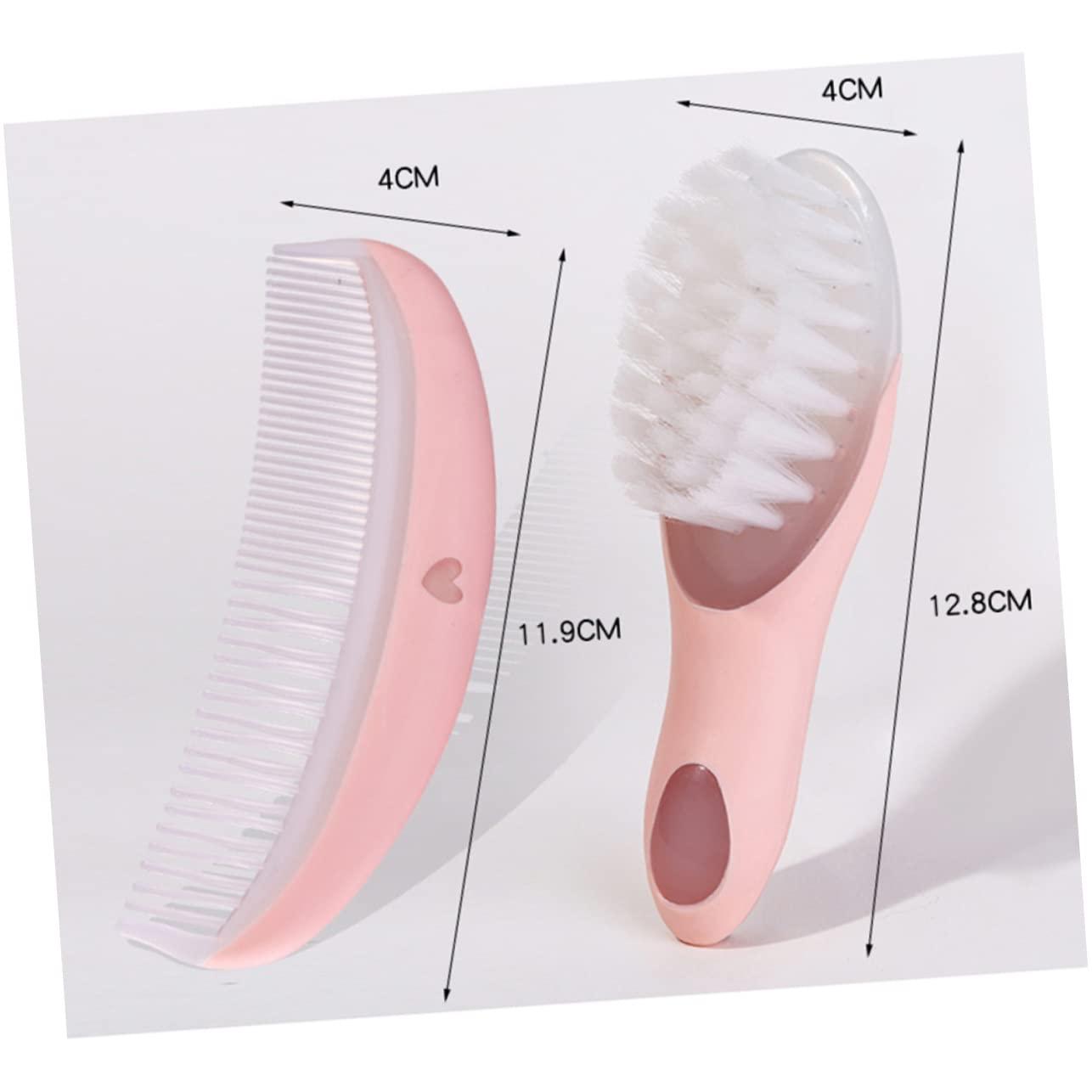 Healifty 5 Sets Infant Comb Baby Brush Comb for Baby Massage Comb Baby Comb