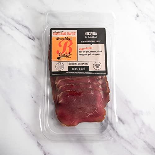 Brooklyn Cured Brooklyn Cured Bresaola - Pre-Sliced Air Dried Beef (2 Ounce) - Pack of 3
