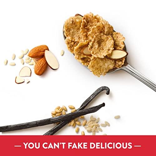 Special K Special K Breakfast Cereal, 11 Vitamins and Minerals, Made with Real Almonds, Family Size, Vanilla and Almond, 18.8oz Box (1 Box)