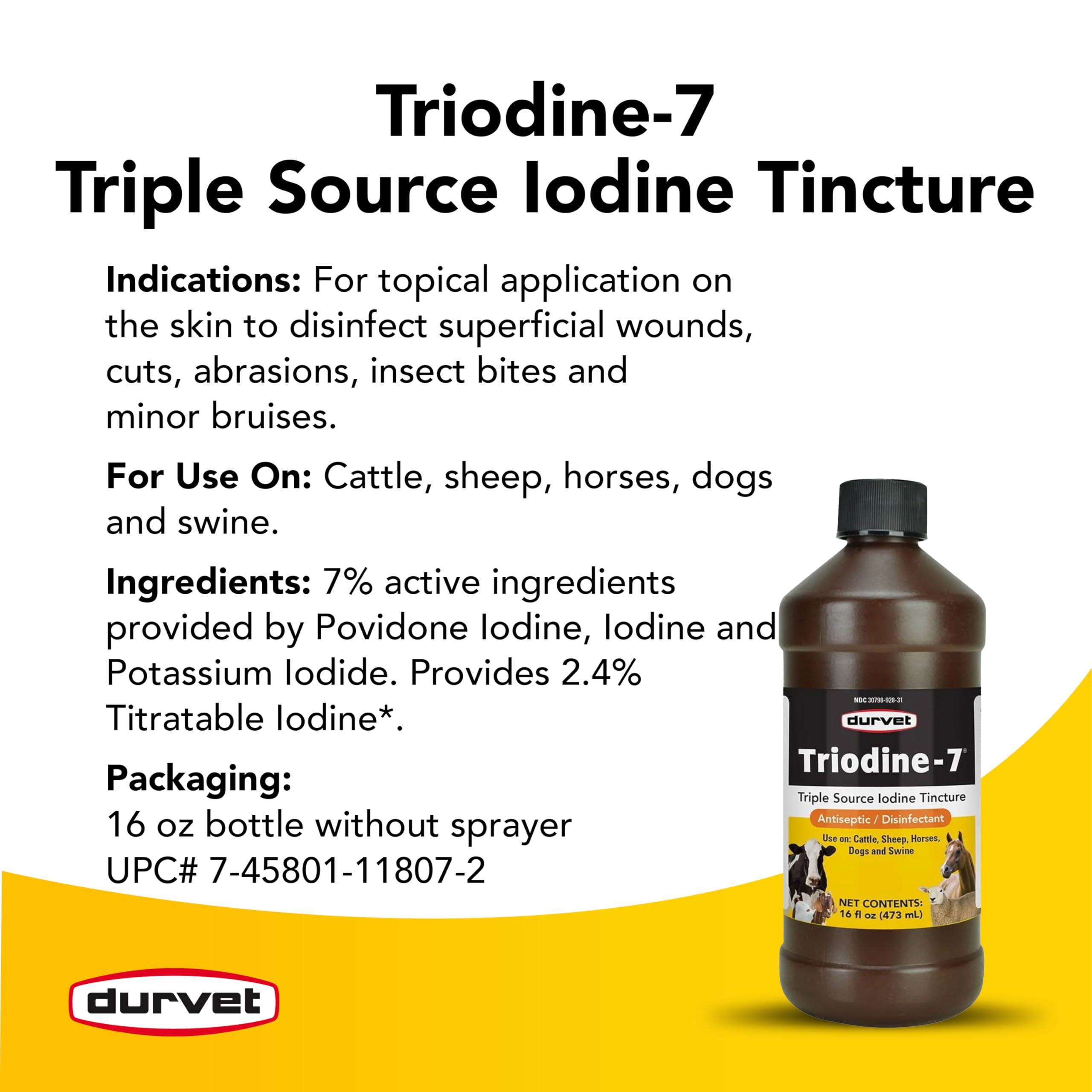 Durvet Durvet Triodine-7-16 Ounce