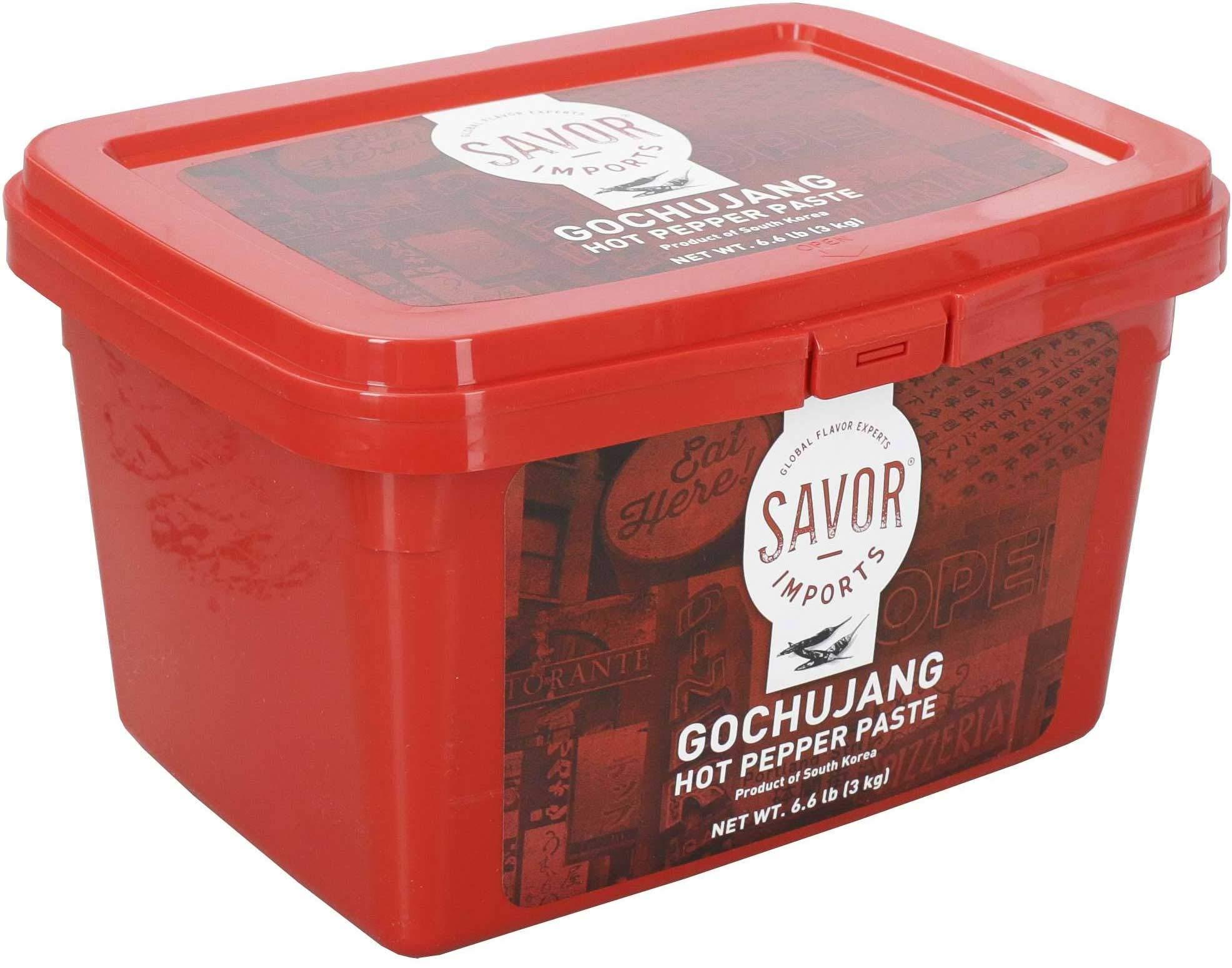 Savor Imports Savor Brands Gold Gochujang Red Pepper Paste, 3000 Gram -- 4 per case.
