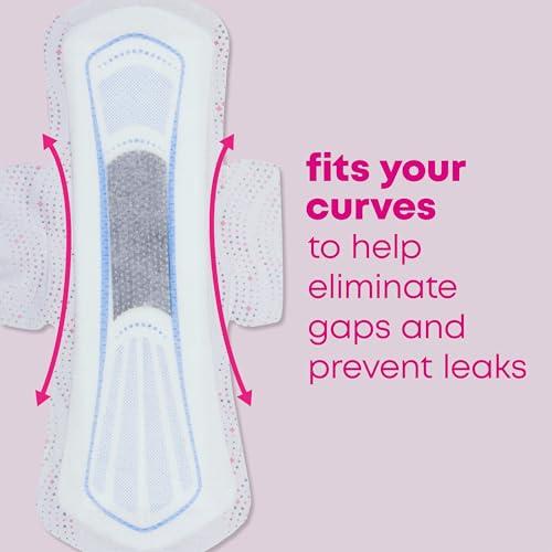 U by Kotex U by Kotex Balance Ultra Thin Overnight Pads with Wings, 78 Count (6 Packs of 13) (Packaging May Vary)