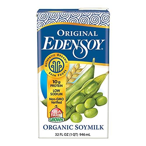 Eden Original EdenSoy, 32 fl oz, Eden Organic Soymilk, Non-GMO, Vegan
