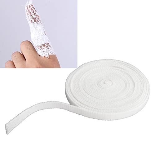 Demeras Tubular Elastic Dressing Bandage, Breathable Skin Friendly Good Stretchy Elastic Net Dressing Bandage Firmly Fix for Toes