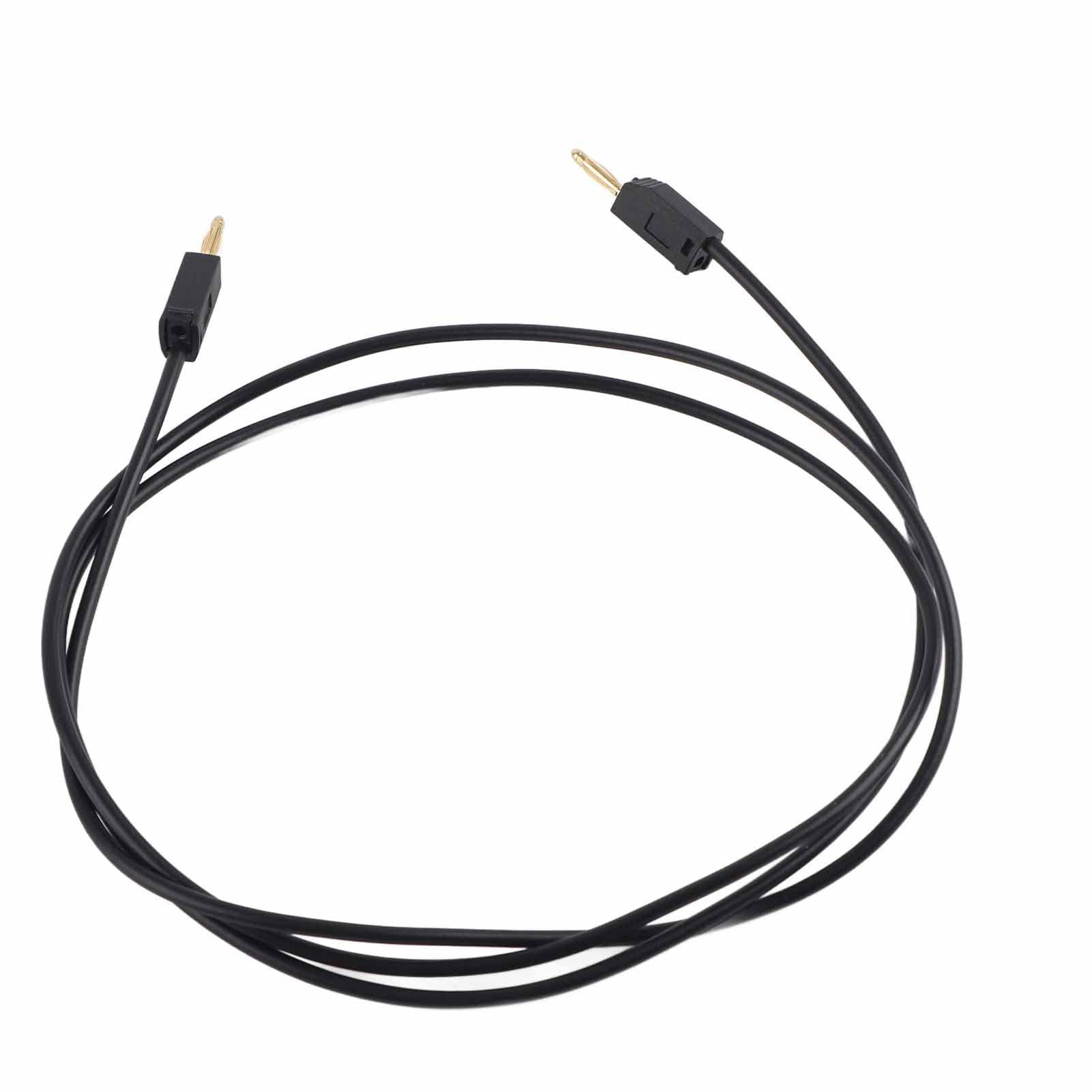BROLEO Banana Plug Test Line 10A for PVC for Test Cable 2Mm 0.44Mm Plating Plated Experiment Line Trial Line Outlet Plug Testing Cable Test Leads