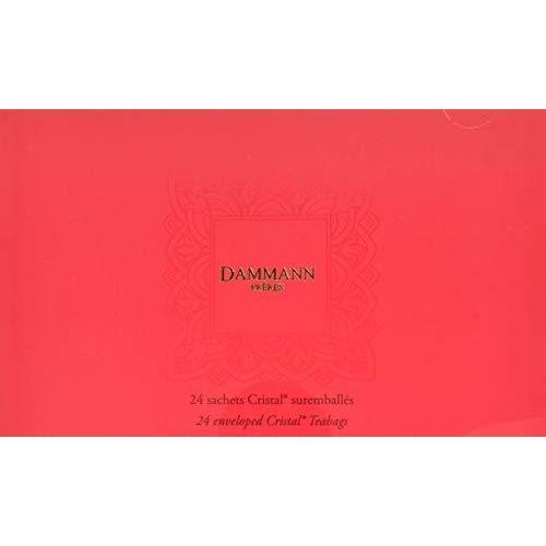 Dammann Freres Dammann Freres Sachets, Nuit Dete Summer Night Tea Bags, Premium Gourmet Hibiscus and Berry Herbal Tea, Individually Wrapped, 24 Count (Single Pack)