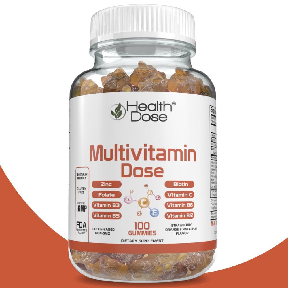 Health Dose Health Dose Multivitamin Dose Adults 100 Gummies