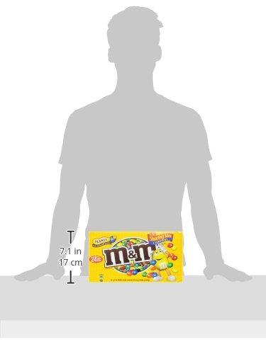 M&M'S M&M'S Peanut Chocolate Candy Sharing Size Pouch 3.27 Ounce (Pack of 24)