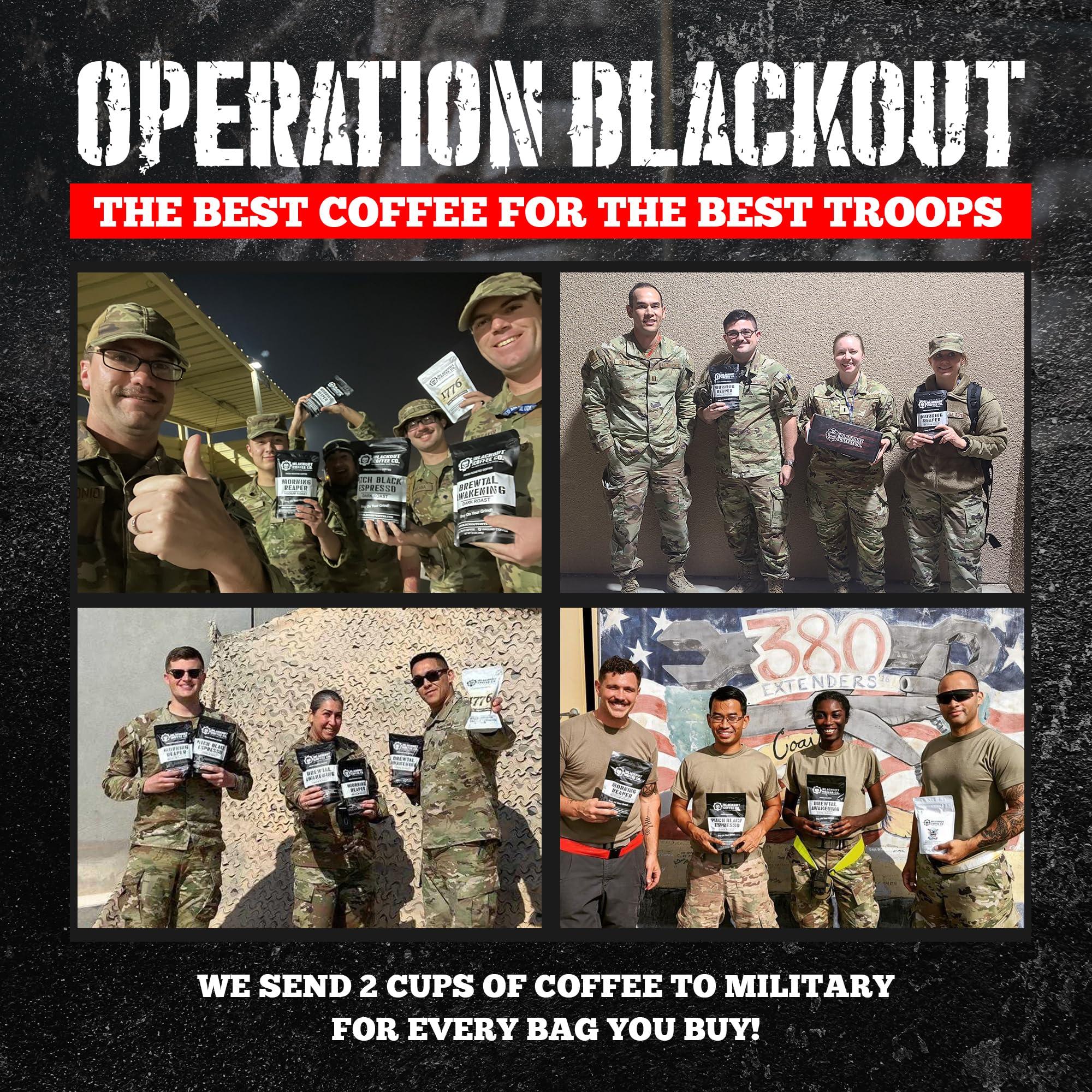 Blackout Coffee Co. Blackout Coffee Jamaican Me Crazy Flavored Pods, Freshly Roasted in the USA - K-Cup Compatible Single-Serve Pods (18 Count)