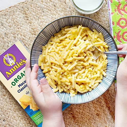 Annies Annies Macaroni Classic Cheddar Organic Mac and Cheese Dinner with Organic Pasta, 6 OZ
