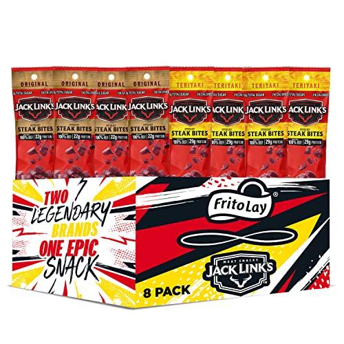 Frito Lay Frito-Lay Jack Link\'s Steak Bites Variety Pack, (Pack of 8)