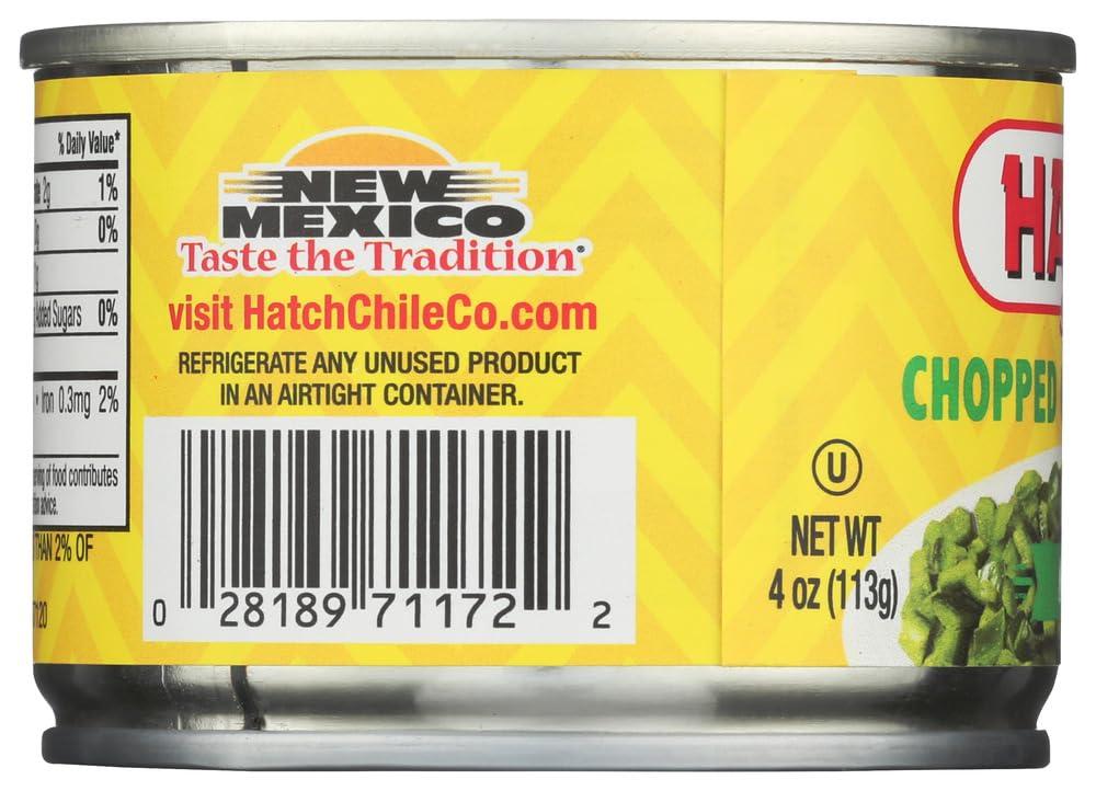 Hatch Chili Hatch Chili Roasted Hatch Green Chile - Green Chile - Case of 24 - 4 oz.