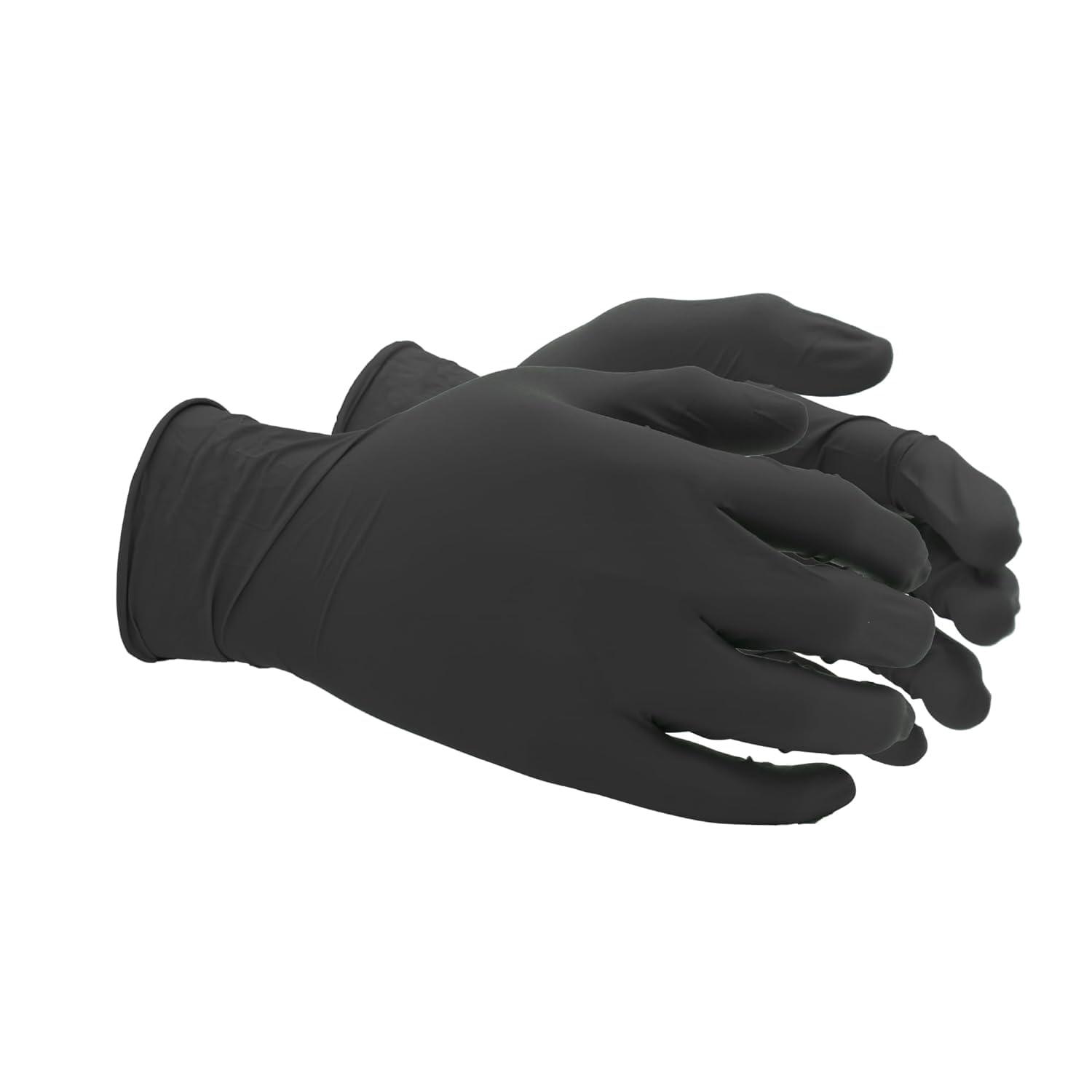SHOWA SHOWA N-Dex 9700PF Disposable Accelerator-free Nitrile Glove, Powder Free, Small (Pack of 50)